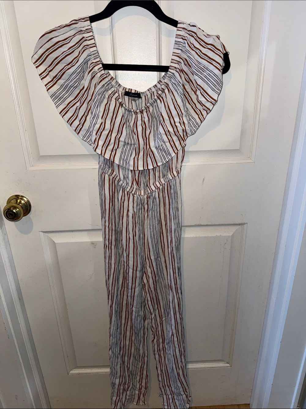 Soprano Striped Jumpsuit
